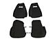 Jeep Licensed by TruShield Neoprene Front and Rear Seat Covers; Black (91-95 Jeep Wrangler YJ)