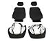 Jeep Licensed by TruShield Neoprene Front and Rear Seat Covers; Black (07-10 Jeep Wrangler JK 2-Door)