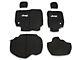 Jeep Licensed by TruShield Neoprene Front and Rear Seat Covers; Black (08-10 Jeep Wrangler JK 4-Door)