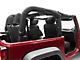Jeep Licensed by TruShield Neoprene Front and Rear Seat Covers; Black (11-12 Jeep Wrangler JK 2-Door)