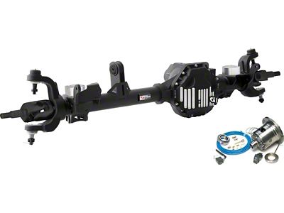G2 Axle and Gear CORE 44 Front SAE 30-Spline Axle Assembly with Eaton E-Locker; 3.73 Gear Ratio (87-95 Jeep Wrangler YJ)