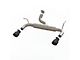 MaxFlow Xtreme Axle-Back Exhaust System with Black Tips (12-18 3.6L Jeep Wrangler JK)
