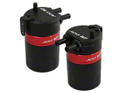 ADD W1 Baffled Oil Catch Can Kit V3; Red Ring (18-23 3.6L Jeep Wrangler JL)