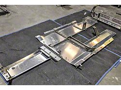 Next Venture Motorsports Belly Skid Plates; Bare Aluminum (21-23 Jeep Wrangler JL Rubicon 392 w/ Cast Aluminum Oil Pan)
