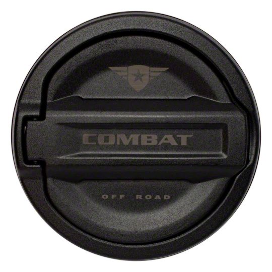 Combat Off Road Jeep Wrangler Fuel Door; Satin Black COR1500107 (1823