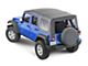 MasterTop Replacement Top with Tinted Windows; Black Diamond (07-09 Jeep Wrangler JK 4-Door)