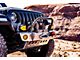 Next Venture Motorsports Adventure Series Front Bumper with Skid Plate and 7-Inch Stinger; Bare Aluminum (20-24 Jeep Gladiator JT)