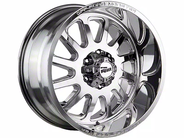 Off-Road Monster M17 Chrome Wheel; 17x9 (05-10 Jeep Grand Cherokee WK, Excluding SRT8)