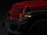 Raxiom Axial Series LED Side Marker Lights; Smoked (18-23 Jeep Wrangler JL)