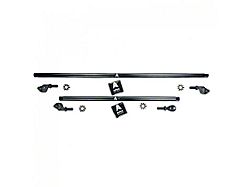 Apex Chassis 1-Ton Steering Kit with Flip Kit for 3.50+ Inch Lift; Steel (07-18 Jeep Wrangler JK)