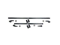 Apex Chassis 1-Ton Steering Kit without Flip Kit for 0 to 3.50-Inch Lift; Steel (07-18 Jeep Wrangler JK)