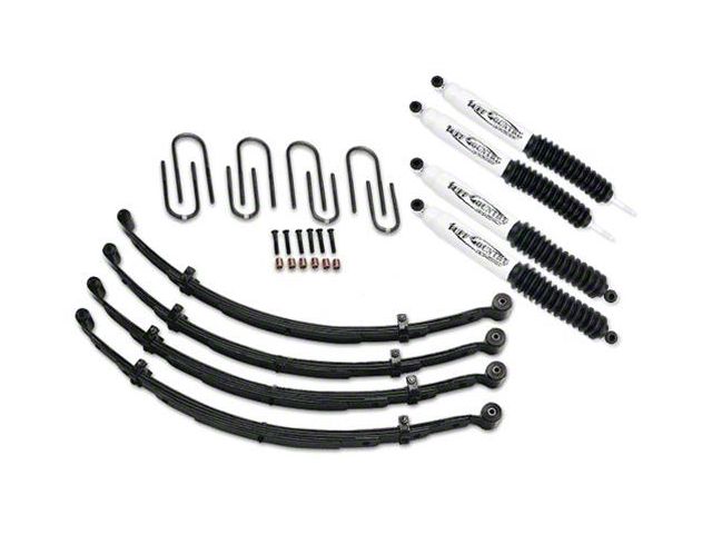 Tuff Country 2-Inch EZ-Ride Suspension Lift Kit with SX6000 Shocks (87-95 Jeep Wrangler YJ)