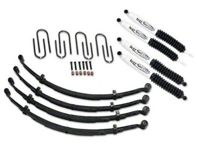 Tuff Country 2-Inch EZ-Ride Suspension Lift Kit with SX6000 Shocks (87-95 Jeep Wrangler YJ)