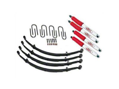 Tuff Country 2-Inch EZ-Ride Suspension Lift Kit with SX8000 Shocks (87-95 Jeep Wrangler YJ)