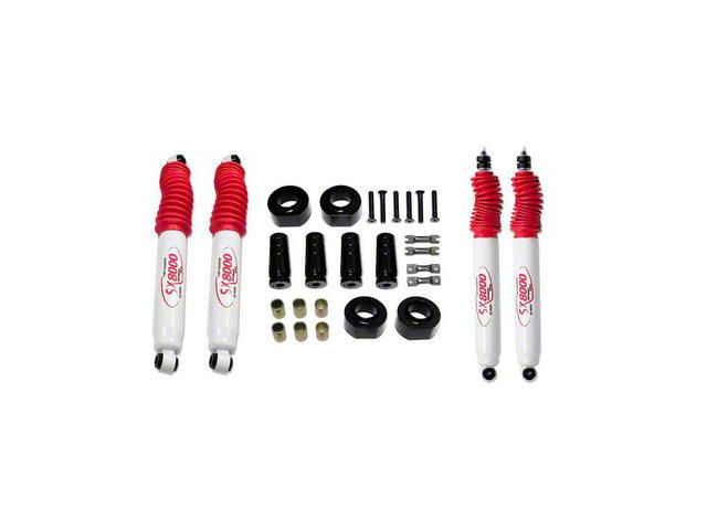 Tuff Country 2-Inch Suspension Lift Kit with SX8000 Shocks (97-06 Jeep Wrangler TJ)