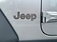 Jeep Fender Emblem Letter Overlays; Domed Carbon Fiber (18-24 Jeep Wrangler JL)