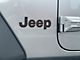 Jeep Fender Emblem Letter Overlays; Gloss Black (18-24 Jeep Wrangler JL)