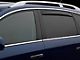 Weathertech Side Window Deflectors; Rear; Dark Smoke (18-24 Jeep Wrangler JL 4-Door)