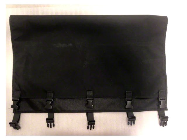 Diabolical Inc Soft Top Cover; Black (Universal; Some Adaptation May Be Required)