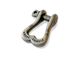 Moose Knuckle Offroad XL Shackle; Raw Dog