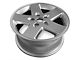 5-Spoke Replica Aluminum Silver Wheel; 17x7.5; 45mm Offset (07-18 Jeep Wrangler JK)