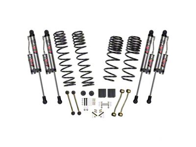 SkyJacker 2.50-Inch Dual Rate Long Travel Suspension Lift Kit with ADX 2.0 Remote Reservoir Shocks (18-24 2.0L or 3.6L Jeep Wrangler JL 4-Door, Excluding Rubicon)