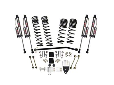 SkyJacker 3.50-Inch Dual Rate Long Travel Suspension Lift Kit with ADX 2.0 Remote Reservoir Shocks (18-23 2.0L or 3.6L Jeep Wrangler JL 2-Door, Excluding Rubicon)