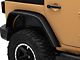 MCE Fenders Gen II Narrow Width Flat Fender Flares; Front and Rear; OE-Style Textured Black (07-18 Jeep Wrangler JK)