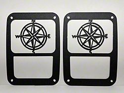 Drop Zone Off Road Tail Light Guards; Compass (07-18 Jeep Wrangler JK)