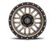 ICON Alloys Alpha Bronze Wheel; 17x8.5 (07-18 Jeep Wrangler JK)