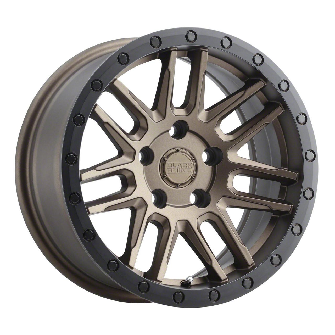 Black Rhino Arches Bronze Wheel; 18x8 (18-23 Jeep Wrangler JL)