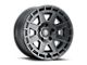 ICON Alloys Compass Satin Black Wheel; 17x8.5 (07-18 Jeep Wrangler JK)