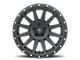 ICON Alloys Compression Satin Black Wheel; 17x8.5 (07-18 Jeep Wrangler JK)