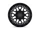 Black Rhino Holcomb Matte Black Wheel; 17x9.5 (18-24 Jeep Wrangler JL)