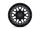 Black Rhino Holcomb Matte Black Wheel; 18x9.5 (18-24 Jeep Wrangler JL)