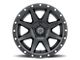 ICON Alloys Rebound Satin Black Wheel; 18x9 (20-24 Jeep Gladiator JT)
