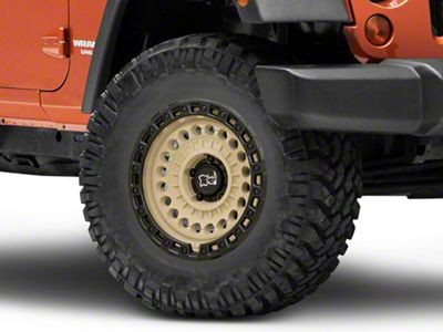 Black Rhino Sentinel Desert Sand Wheel; 17x8.5 (07-18 Jeep Wrangler JK)