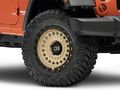 Black Rhino Sentinel Desert Sand Wheel; 20x9.5 (07-18 Jeep Wrangler JK)