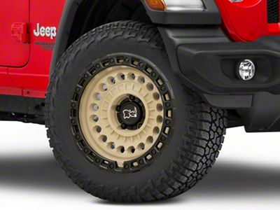 Black Rhino Sentinel Desert Sand Wheel; 20x9.5 (18-23 Jeep Wrangler JL)