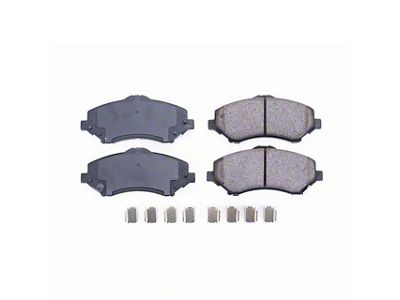 PowerStop Z17 Evolution Plus Clean Ride Ceramic Brake Pads; Front Pair (07-18 Jeep Wrangler JK)