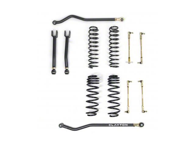 Clayton Off Road 1.50-Inch Ride Right+ Suspension Lift Kit (18-24 2.0L or 3.6L Jeep Wrangler JL 4-Door)