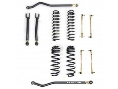 Clayton Off Road 1.50-Inch Ride Right+ Suspension Lift Kit (18-24 2.0L or 3.6L Jeep Wrangler JL 4-Door)