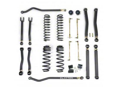 Clayton Off Road 2.50-Inch Overland Plus Suspension Lift Kit (21-24 Jeep Wrangler JL Rubicon 392)