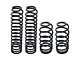 RockJock 4-Inch Front and Rear Lift Coil Springs (97-06 Jeep Wrangler TJ)