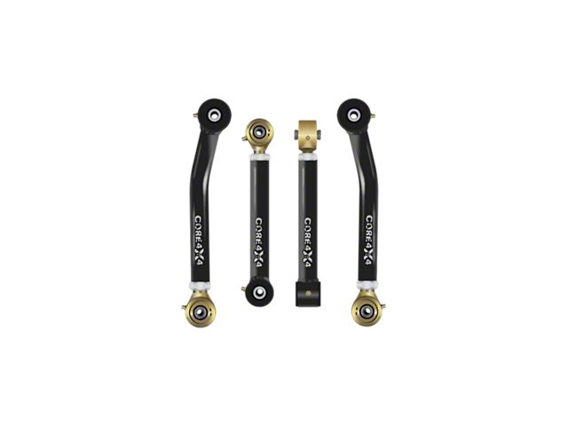 Core 4x4 Adjustable Rear Upper and Lower Control Arms; Tier 3 (97-06 Jeep Wrangler TJ)