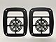 Drop Zone Off Road Tail Light Guards; Compass (97-06 Jeep Wrangler TJ)