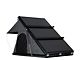 Overland Vehicle Systems Mamba 3 Clamshell Aluminum Roof Top Tent; Black (Universal; Some Adaptation May Be Required)