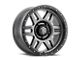 ICON Alloys Six Speed Titanium Wheel; 17x8.5 (20-24 Jeep Gladiator JT)