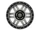 ICON Alloys Six Speed Titanium Wheel; 17x8.5 (07-18 Jeep Wrangler JK)
