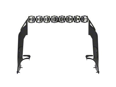 KC HiLiTES 50-Inch Gravity Pro6 LED Light Bar with Overhead Mounting Brackets (20-23 Jeep Gladiator JT Mojave)